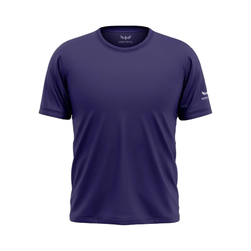 Pack of 5 Aero Deck Cotton Jersey Black, Grey, Red, Blue & White Color T-Shirt AERODECK APPARELS