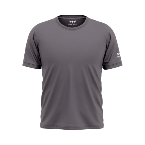 Pack of 5 Aero Deck Cotton Jersey Black, Grey, Red, Blue & White Color T-Shirt AERODECK APPARELS