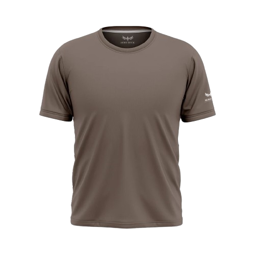 Pack of 5 Aero Deck Cotton Jersey Brown, Grey, Red, Blue & White Color T-Shirt AERODECK APPARELS