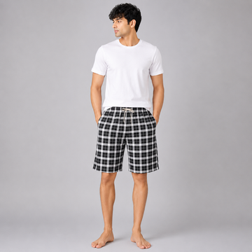 Aerodeck Men's Premium Checkered Cotton Casual Boxer Short AERODECK APPARELS