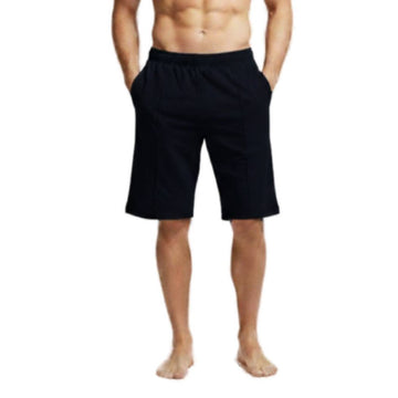 Aero Deck Black Color Urban Leisure Terry Short AERODECK APPARELS