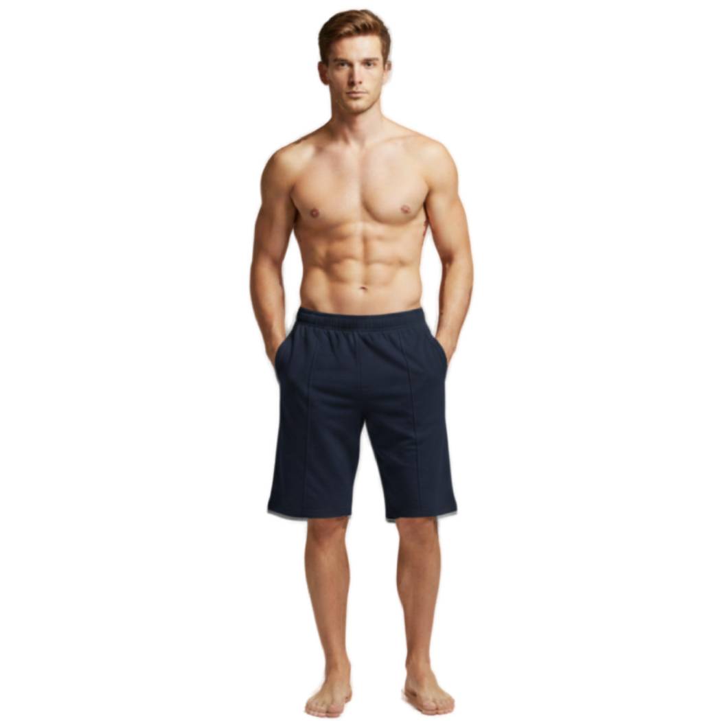 Aero Deck Blue Color Urban Leisure Terry Short AERODECK APPARELS
