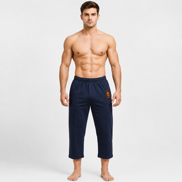 Pack of 3 Aero Deck Black, Grey and Blue Color Urban Leisure Terry 3-Quarter Short AERODECK APPARELS
