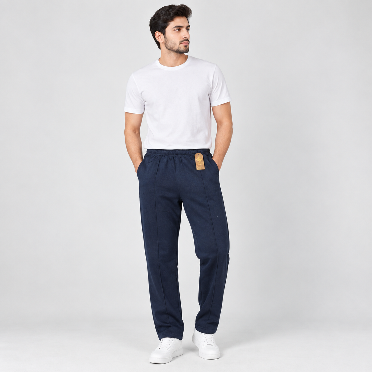 Men’s Straight Fit Casual Trousers – 5 Colors AERODECK APPARELS