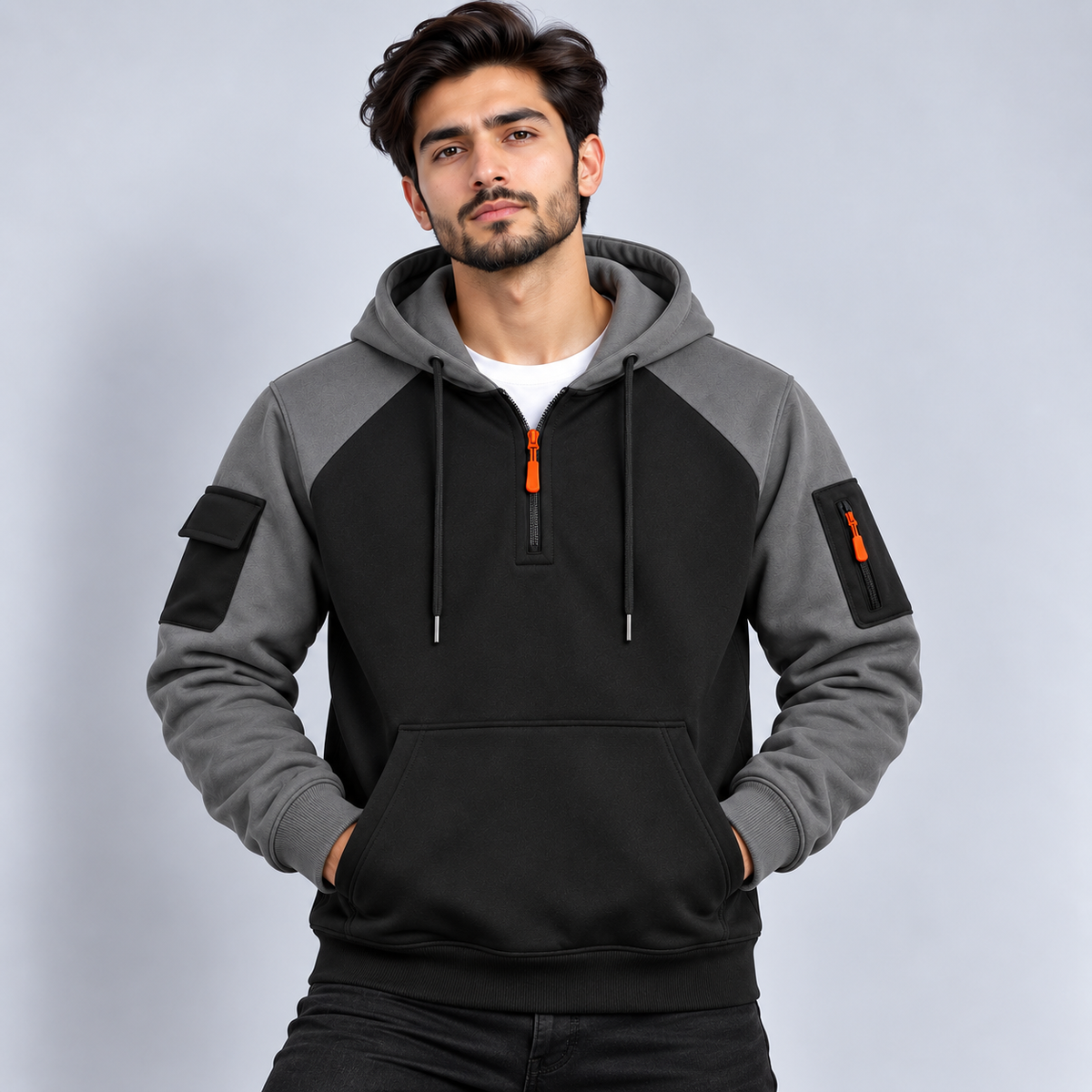 AeroDeck ShadowTech Utility Hoodie (Code # AD-13) AERODECK APPARELS
